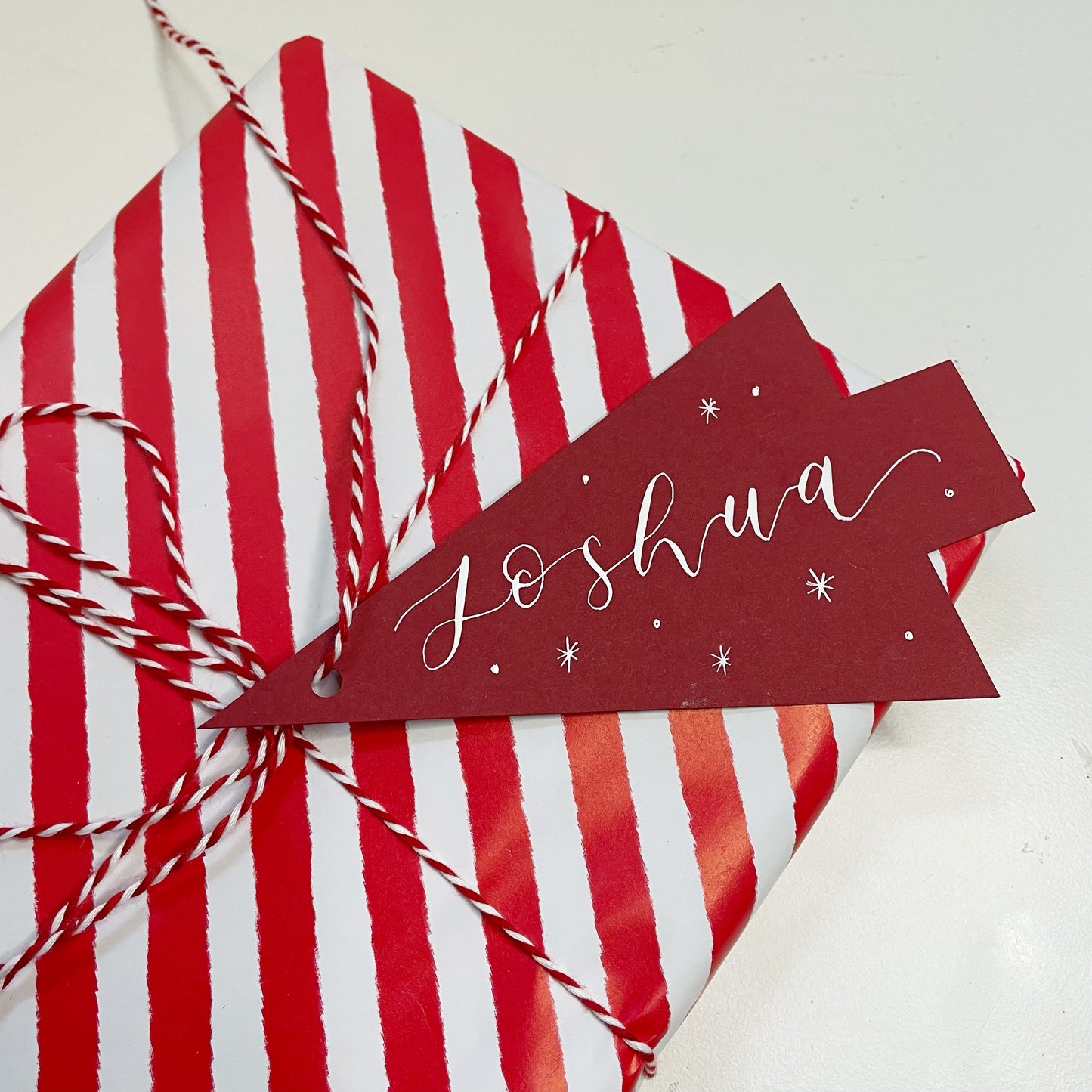 Personalised Christmas Tree Gift Tag